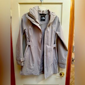 The North Face rain jacket